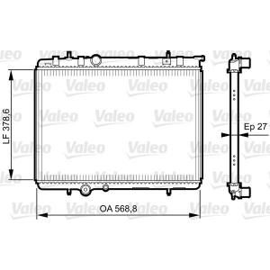 Valeo Radiateur 735598