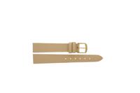 Horlogeband Universeel 1031356.16 Leder Beige 16mm