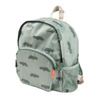Done By Deer kinderrugzak croco groen 5 l