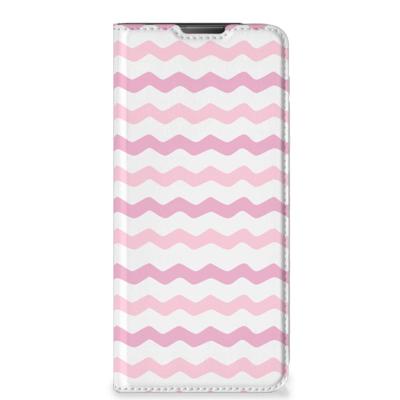 Motorola Moto E20 | Hoesje met Magneet | Waves Roze