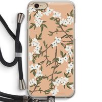 Blossoming spring: iPhone 6 / 6S Transparant Hoesje met koord