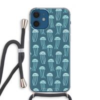 Kwallie: iPhone 12 Transparant Hoesje met koord