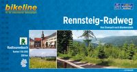 Fietsgids Bikeline Rennsteig-radweg | Esterbauer - thumbnail
