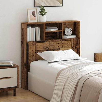 Hoofdeinde kas Oud hout 100 x 19 x 103.5 cm Bewerkt hout