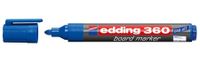 Edding 360 markeerstift 1 stuk(s) Kogelpunt Blauw - thumbnail