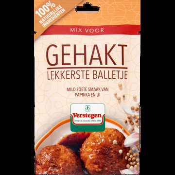 Verstegen Mix voor Gehakt Lekkerste Balletje 40 g bij Jumbo