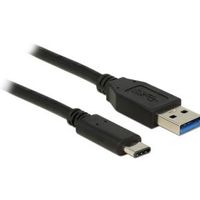 Delock 83870 SuperSpeed USB 10 Gbps (USB 3.2 Gen 2) Kabel Type-A naar USB Type-C 1 m - thumbnail