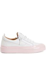 Giuseppe Zanotti baskets Frankie Match bicolores - Blanc