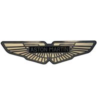 Aston Martin Logo Diecut Emaille Bord 70 x 18 cm