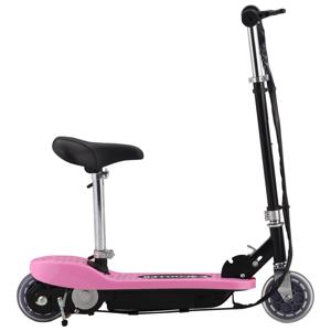 VidaXL Step elektrisch met zitje 120 W roze