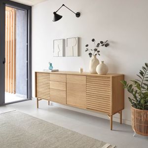 Kave Home Dressoir 'Lenon' Eikenhout, 200cm
