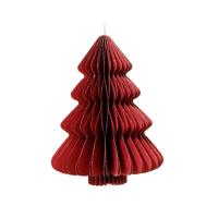 Decoris Papieren Boom 15x20 cm Rood Decoris Papieren Boom 15x20 cm Rood