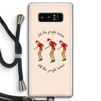 Jingle Ladies: Samsung Galaxy Note 8 Transparant Hoesje met koord