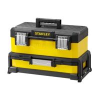 STANLEY Gereedschapskist met gele lade 51 cm leeg
