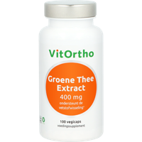 VitOrtho Groene thee extract 400 mg 100 Capsules