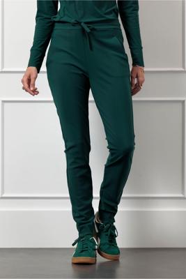 Studio Anneloes Downstairs Bonded Trousers 13166 Broek 7800 Bottle Green