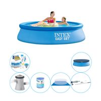 Intex Easy Set Rond 244x61 cm - Zwembad Inclusief Accessoires - thumbnail