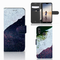 Huawei P20 Lite | Book Case | Sea in Space