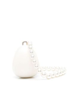 Simone Rocha sac cabas Egg à perles - Tons neutres