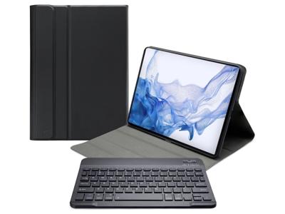 Mobilize Mobilize Detachable Bluetooth Keyboard Case Samsung Galaxy Tab S7+/S8+ 12.4 Black QWERTY
