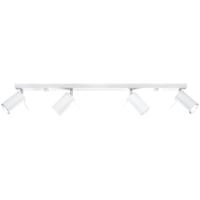 Plafondlamp RING 4L wit