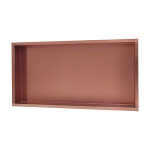 Inbouwnis Sanilux Napo Wand 30x60x7 cm Brons