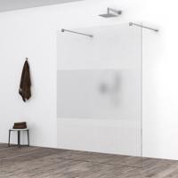 Wiesbaden Slim Inloopdouche 140x200 cm - Nano Coating. Helder & Matglas