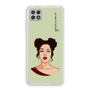 Pop-Art Creator: Samsung Galaxy A22 4G Transparant Hoesje