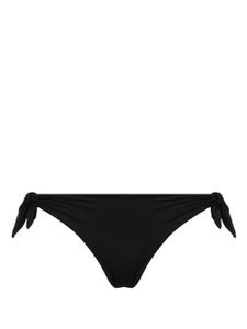 Saint Laurent bas de bikini à détail noué - Noir