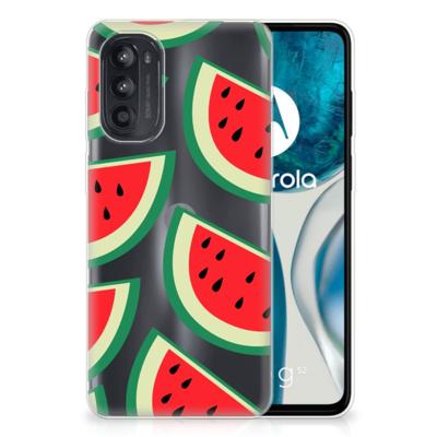 Motorola Moto G52/G82 | Siliconen Case | Watermelons