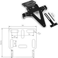 PROGRESS LINE Nummerbordhouder license plate carriers un type2 sw verst PROGRESS LINE Nummerbordhouder license plate carriers un type2 sw verst