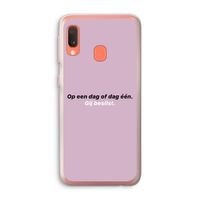 gij beslist: Samsung Galaxy A20e Transparant Hoesje