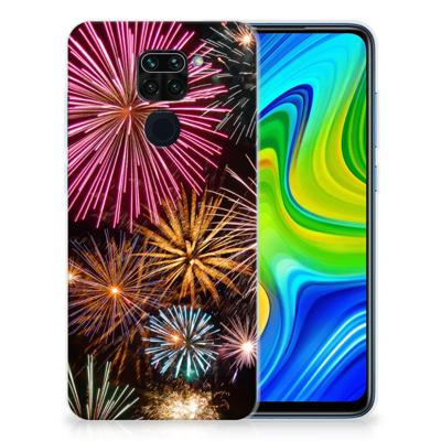 Xiaomi Redmi Note9 | Sillicone Back Cover | Vuurwerk