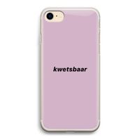 kwetsbaar: iPhone 7 Transparant Hoesje