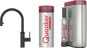 Quooker Flex met PRO3 boiler en CUBE reservoir 5-in-1-kraan Zwart