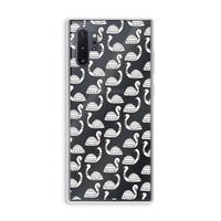Zwanen: Samsung Galaxy Note 10 Plus Transparant Hoesje