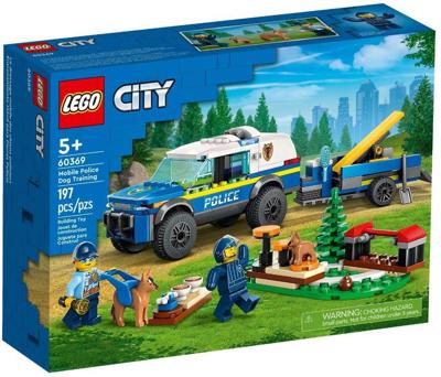 LEGO CITY 60369 MOBIELE POLITIEHONDENTRAINING