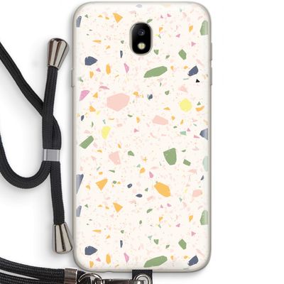 Terrazzo N°21: Samsung Galaxy J7 (2017) Transparant Hoesje met koord