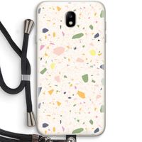 Terrazzo N°21: Samsung Galaxy J7 (2017) Transparant Hoesje met koord