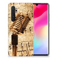 Xiaomi Mi Note 10 Lite | Siliconen hoesje | met foto Bladmuziek