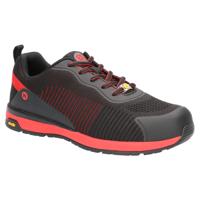 Bata Werkschoen Radiance Spark Laag S1P | Zwart/Rood (W) | Maat 44 - 00.017.115.44