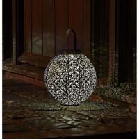 Damaskus Solar Lantern in Metal Opening