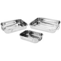 Dienbladenset Excellent Houseware a12402130 Roestvrij staal Rechthoekig