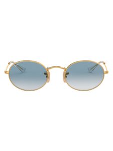 Ray-Ban lunettes de soleil à monture ovale - Bleu