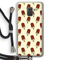 Yummy: Samsung Galaxy A8 (2018) Transparant Hoesje met koord