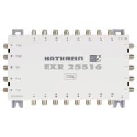 Kathrein EXR 25516 Satelliet multiswitch Ingangen (satelliet): 5 (4 satelliet / 1 terrestrisch) Aantal gebruikers: 16 Standby-functie
