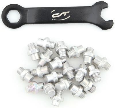CONTEC Ct pedal pins r-pins alu silver 20pcs in.key