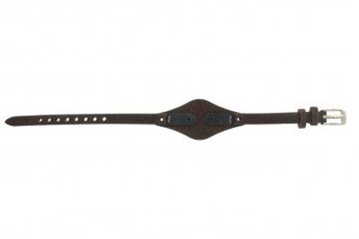 Horlogeband Fossil ES3264 / GEORGIA Mini Onderliggend Leder Bruin 8mm