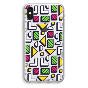 8-bit N°4: iPhone XS Transparant Hoesje