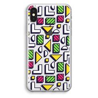 8-bit N°4: iPhone XS Transparant Hoesje